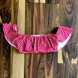 ASOS flounce bikini top